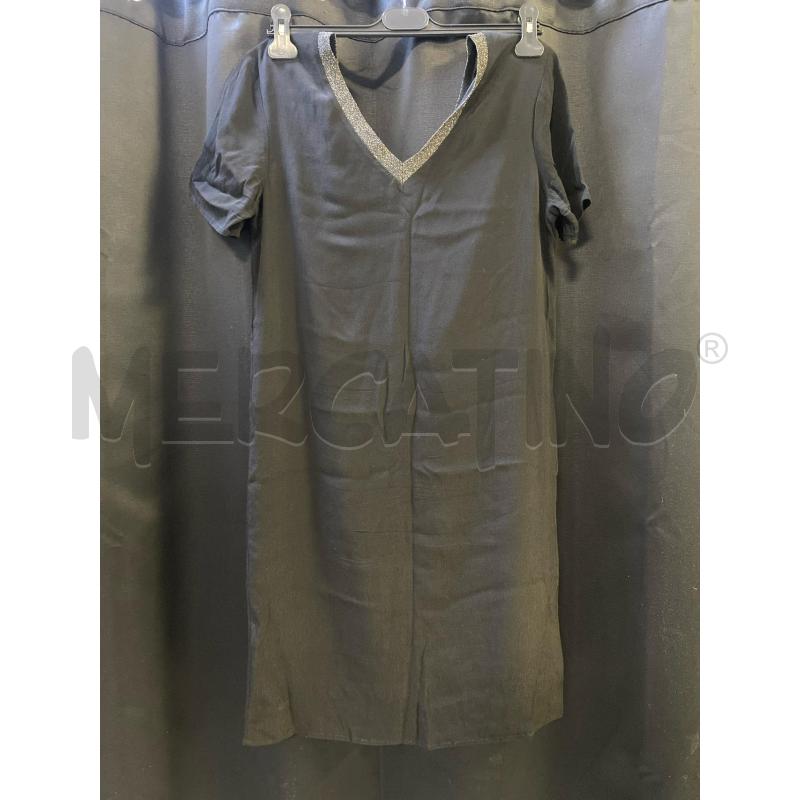 VESTITO DONNA SILVIAN HEACH NERO STR BRILL COLLO | Mercatino dell'Usato Ciampino 1
