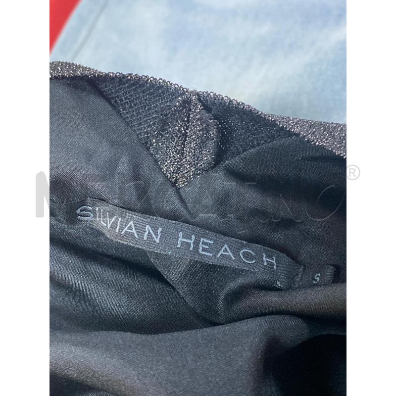 VESTITO DONNA SILVIAN HEACH NERO STR BRILL COLLO | Mercatino dell'Usato Ciampino 3