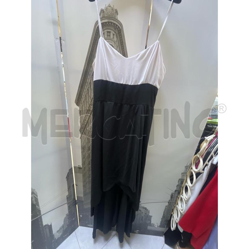VESTITO DONNA TALCO GONNA NERA SOPRA BIANCO  | Mercatino dell'Usato Ciampino 1