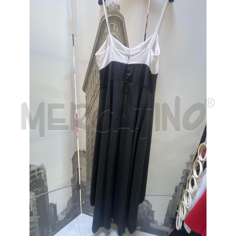 VESTITO DONNA TALCO GONNA NERA SOPRA BIANCO  | Mercatino dell'Usato Ciampino 2