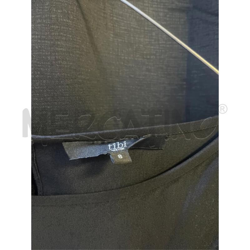 VESTITO DONNA TIBI SETA NERO  | Mercatino dell'Usato Ciampino 2