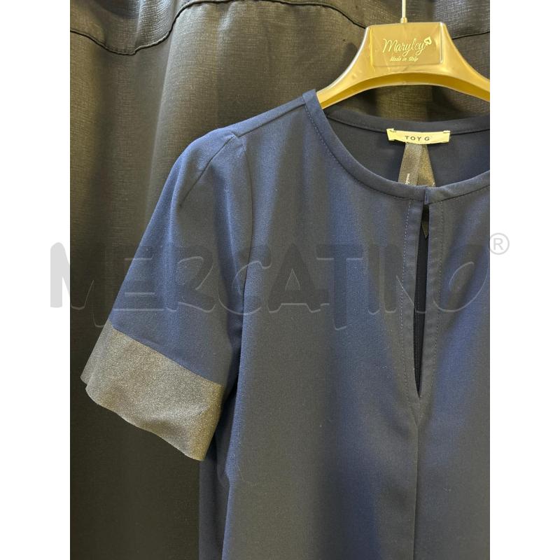 VESTITO DONNA TOPY G BLU RIF NERI BRILL | Mercatino dell'Usato Ciampino 2