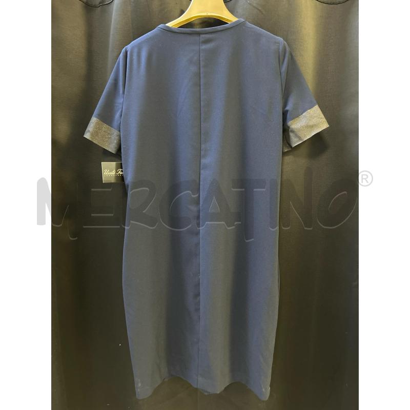 VESTITO DONNA TOPY G BLU RIF NERI BRILL | Mercatino dell'Usato Ciampino 3
