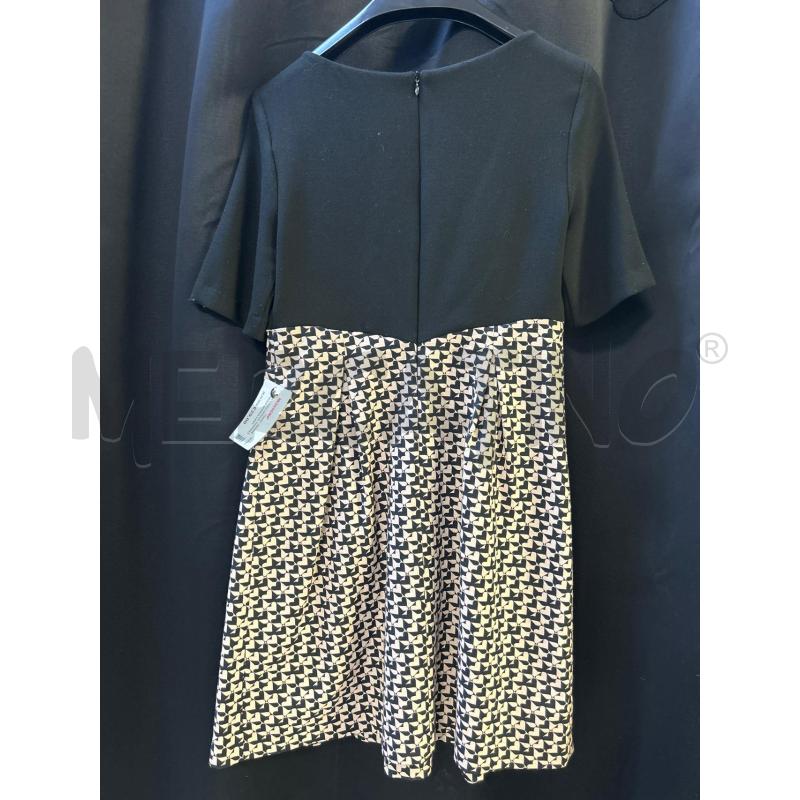 VESTITO DONNA TWINSET NERO GONNA FANT BEIGE | Mercatino dell'Usato Ciampino 4