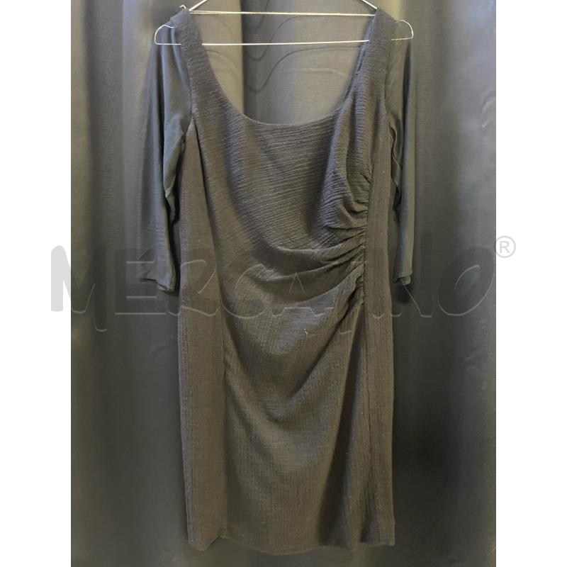 VESTITO DONNA TWINSET NERO MANICHE VELATE | Mercatino dell'Usato Ciampino 1