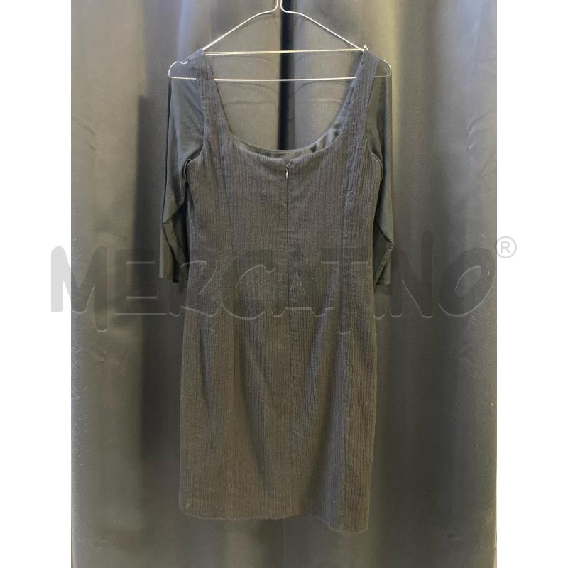 VESTITO DONNA TWINSET NERO MANICHE VELATE | Mercatino dell'Usato Ciampino 3