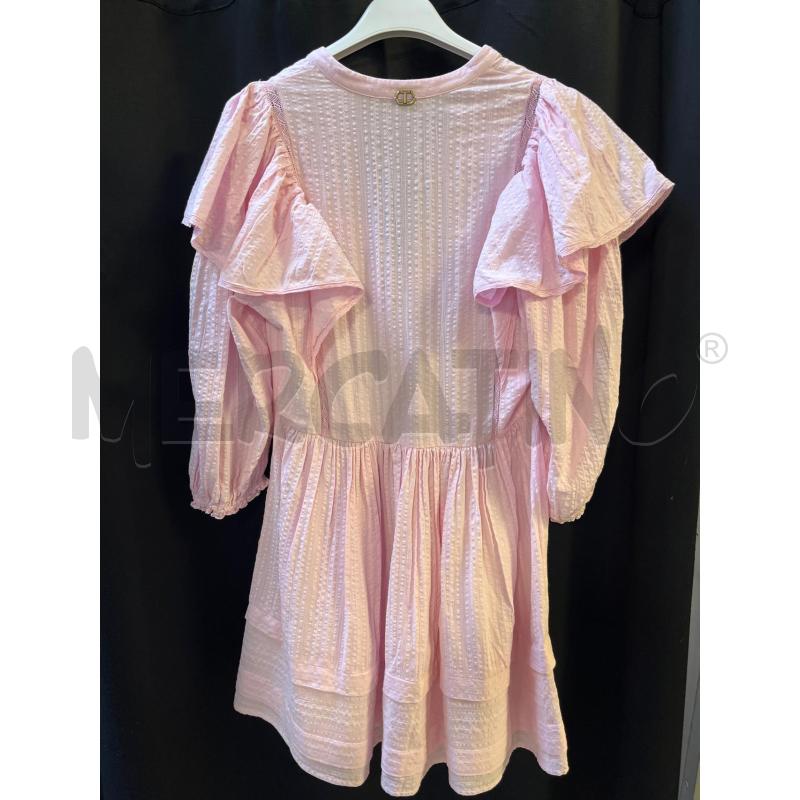 VESTITO DONNA TWINSET ROSA RICAMO | Mercatino dell'Usato Ciampino 3