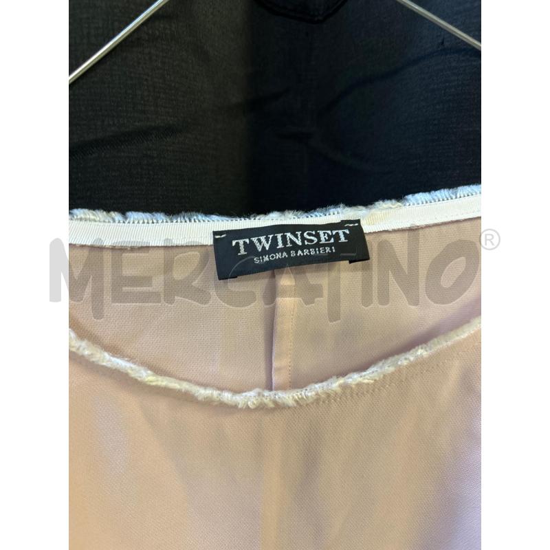 VESTITO DONNA TWINSET ROSA SOTTO BALZE  | Mercatino dell'Usato Ciampino 2