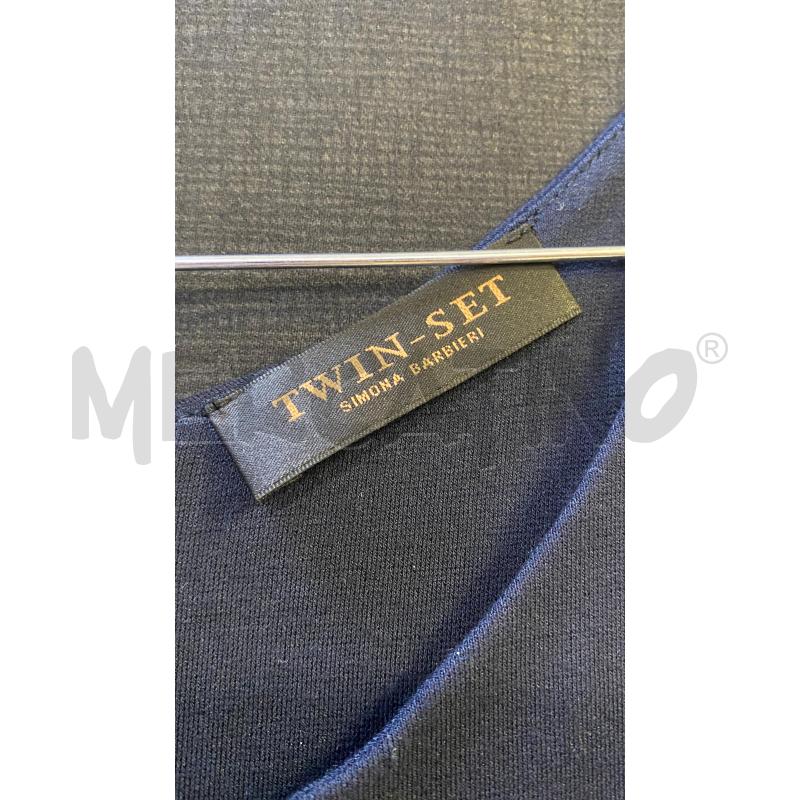 VESTITO DONNA TWINSET STR BLU BEIGE | Mercatino dell'Usato Ciampino 2
