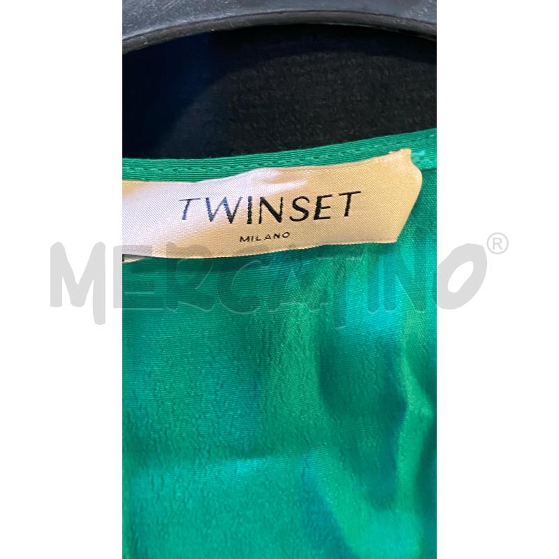 VESTITO DONNA TWINSET VERDE  | Mercatino dell'Usato Ciampino 2