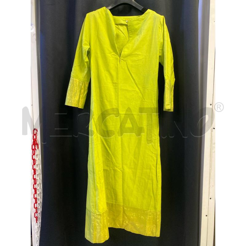 VESTITO DONNA WARNA VERDE LUNGO  | Mercatino dell'Usato Ciampino 1