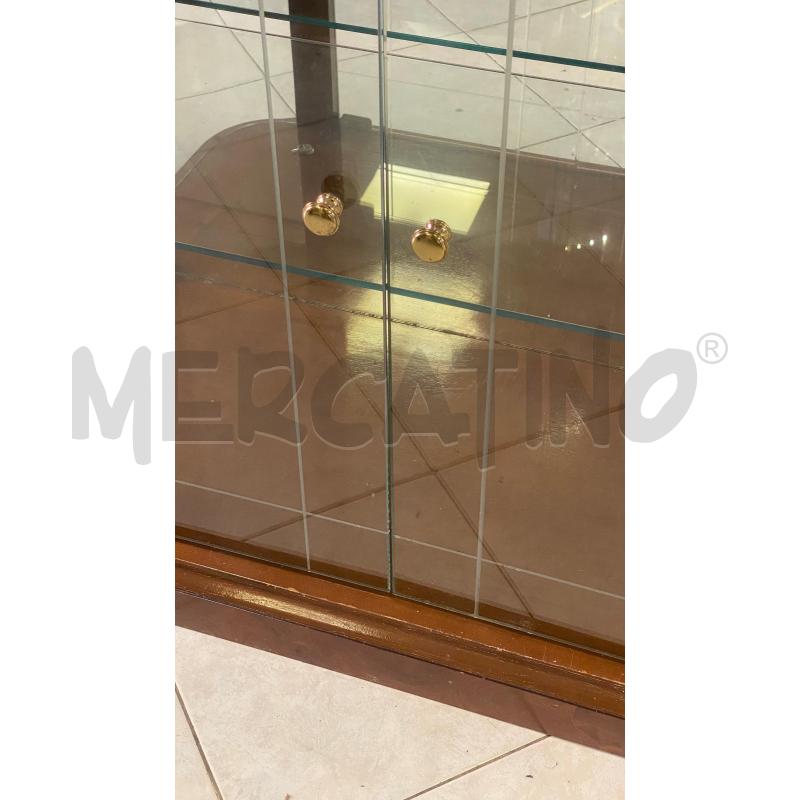 VETRINA MOGANO BASSA | Mercatino dell'Usato Ciampino 4