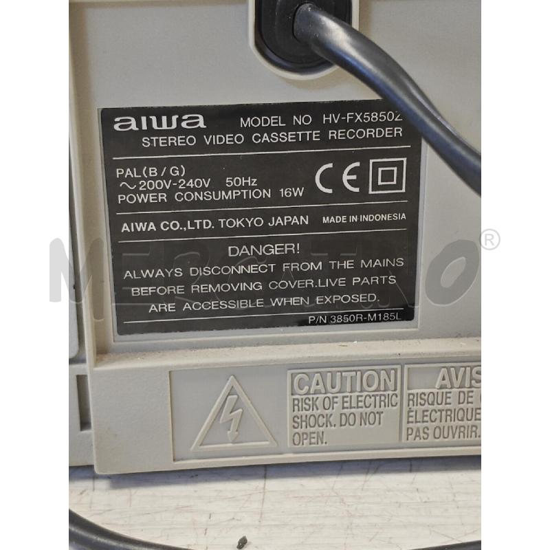 VIDEOREGISTRATORE AIWA FX5850 | Mercatino dell'Usato Ciampino 4