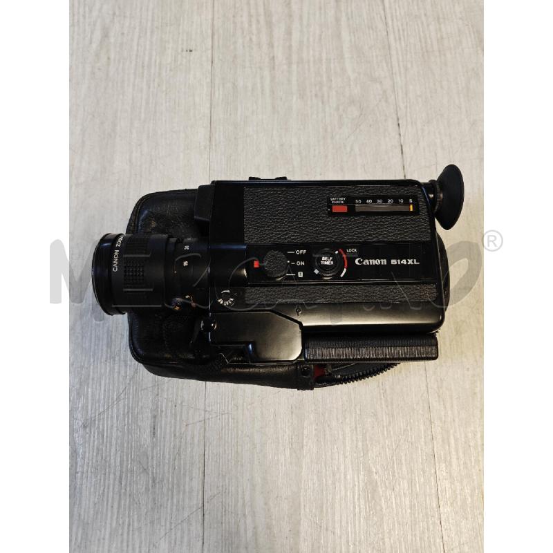 VIDEO CAMERA CANON 514XL SUPER 8 | Mercatino dell'Usato Ciampino 1