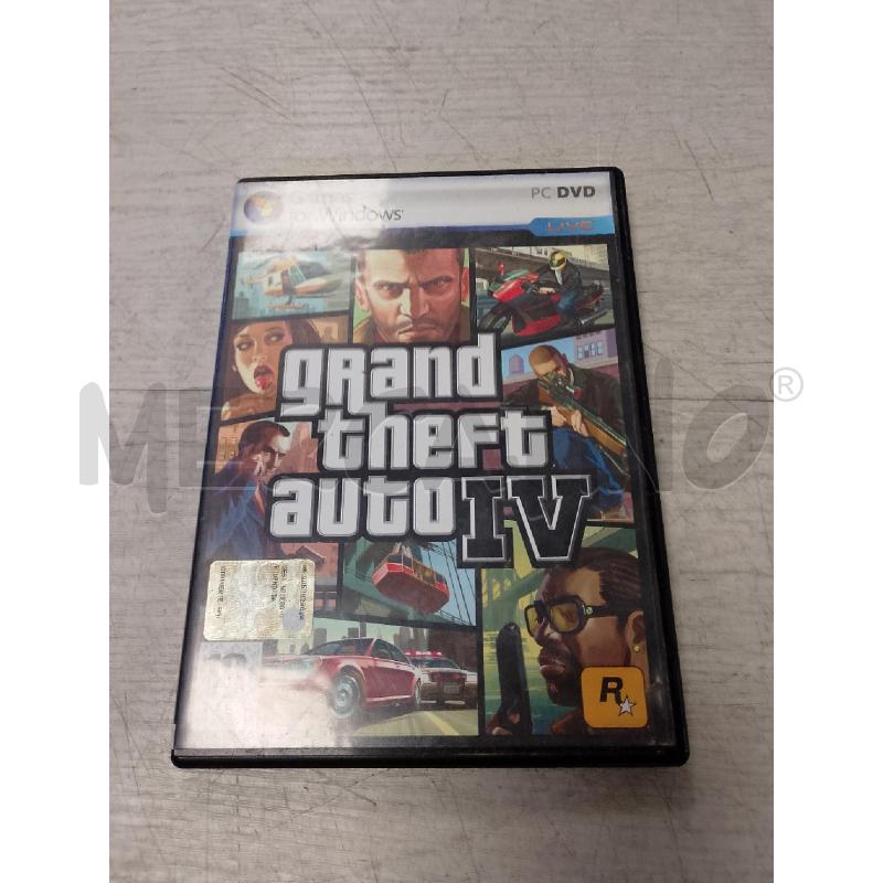 VIDEO GIOCO PC GTA IV | Mercatino dell'Usato Ciampino 1