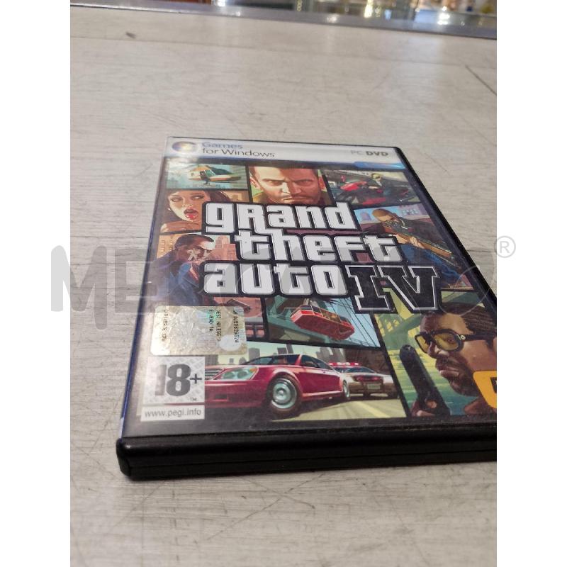 VIDEO GIOCO PC GTA IV | Mercatino dell'Usato Ciampino 2