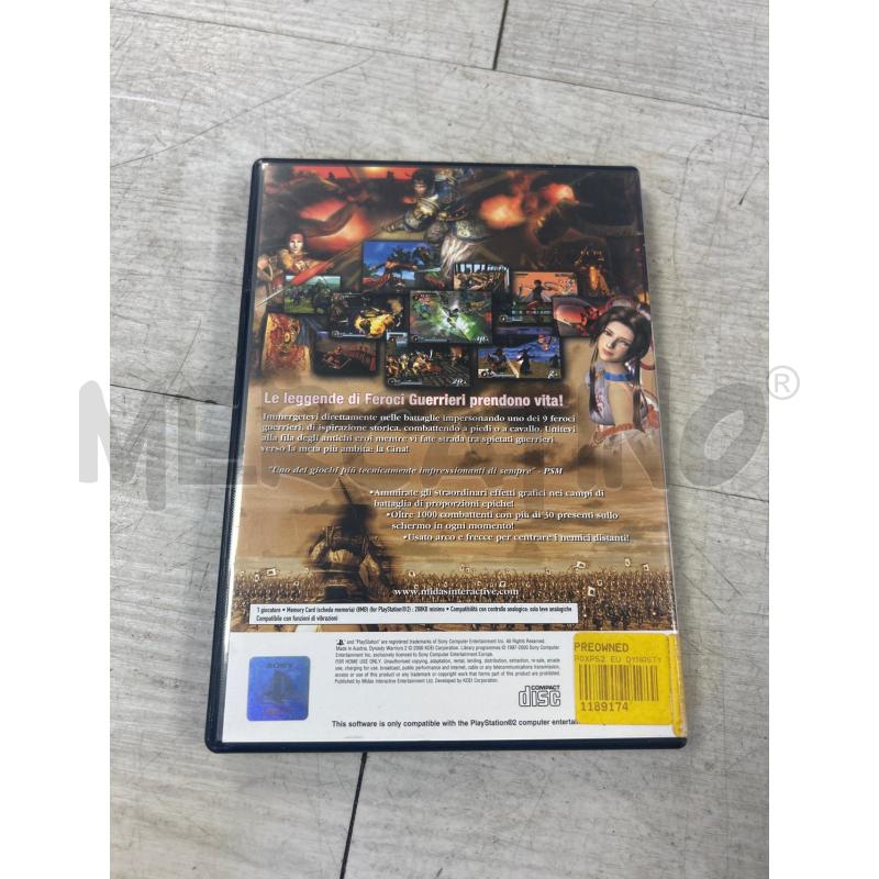 VIDEO GIOCO PS2 DYNASTY WARRIORS 2 | Mercatino dell'Usato Ciampino 2