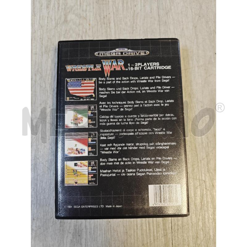 VIDEO GIOCO SEGA MEGADRIVE WRESTLE WAR | Mercatino dell'Usato Ciampino 2