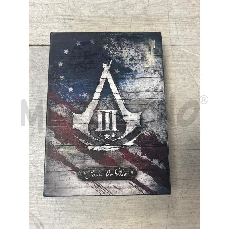 VIDEO GIOCO XBOX ASSASSINS CREED 3 JOIN OR DIE | Mercatino dell'Usato Ciampino 1