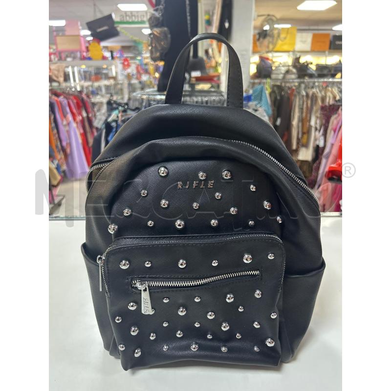ZAINO DONNA RIFLE NERO BORCHIE | Mercatino dell'Usato Ciampino 1