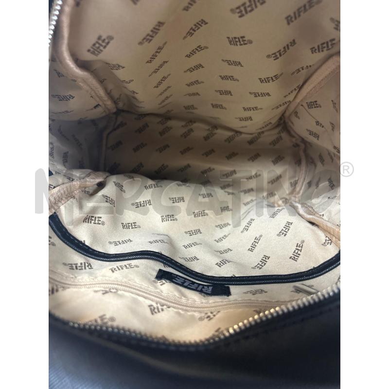 ZAINO DONNA RIFLE NERO BORCHIE | Mercatino dell'Usato Ciampino 5