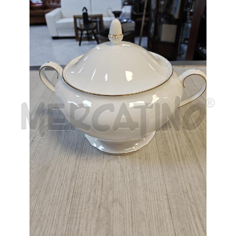 ZUPPIERA RICHARD GINORI BIANCA FILO ORO | Mercatino dell'Usato Ciampino 1