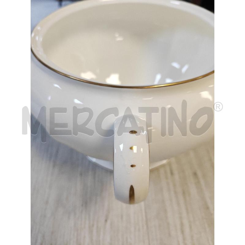 ZUPPIERA RICHARD GINORI BIANCA FILO ORO | Mercatino dell'Usato Ciampino 4