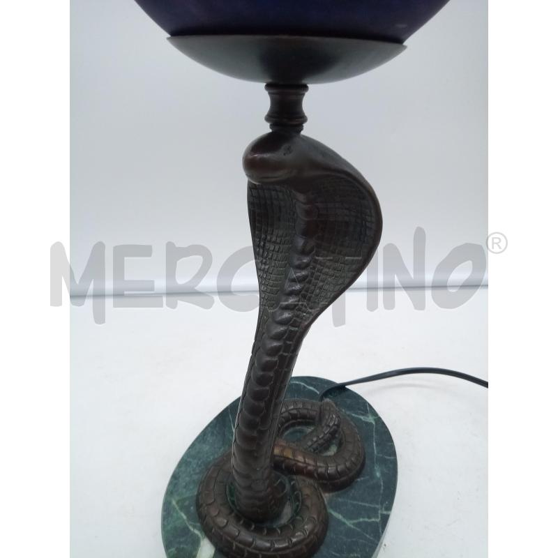 ABAT JOUR COBRA STILE LIBERTY BASE MARMO  | Mercatino dell'Usato Roma porta maggiore 3