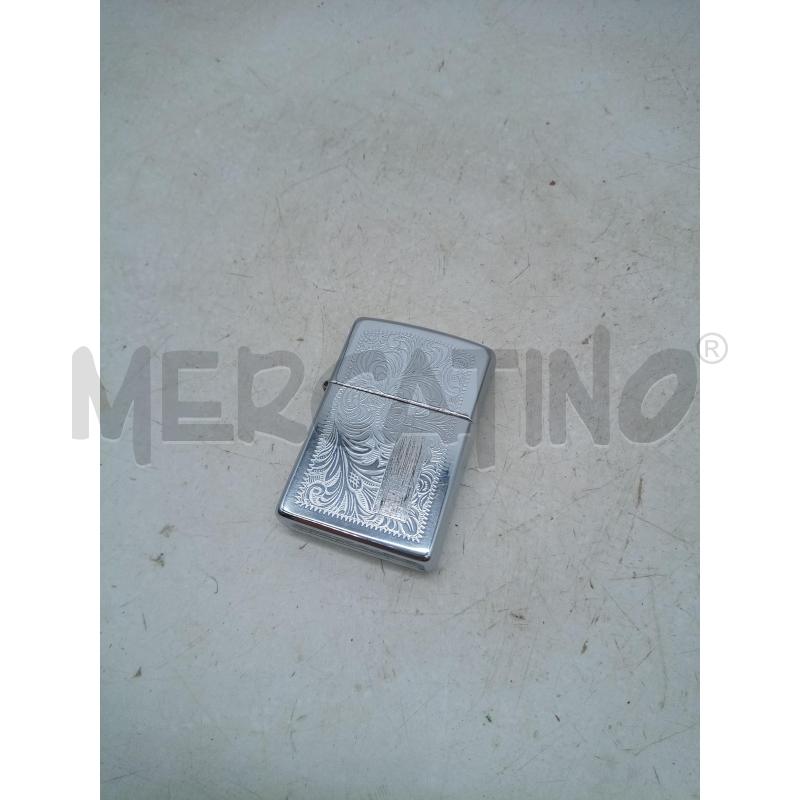 ACCENDINO ZIPPO MET ARG CESELLATO PATTERN FLOREALE  | Mercatino dell'Usato Roma porta maggiore 2