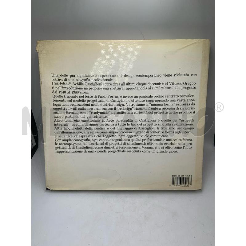 ACHILLE CASTIGLIONI - ELECTA 1995  | Mercatino dell'Usato Roma porta maggiore 2