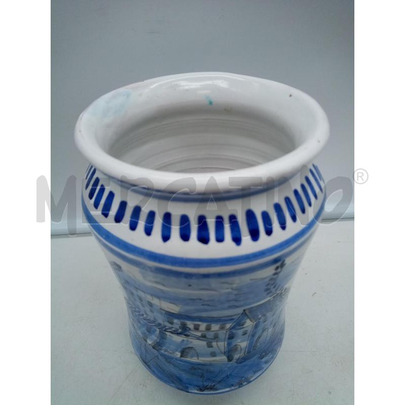 ALBARELLO CERAMICA CASTELLO BLU | Mercatino dell'Usato Roma porta maggiore 3
