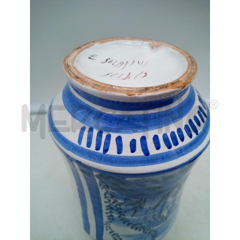 ALBARELLO CERAMICA CASTELLO BLU | Mercatino dell'Usato Roma porta maggiore 4