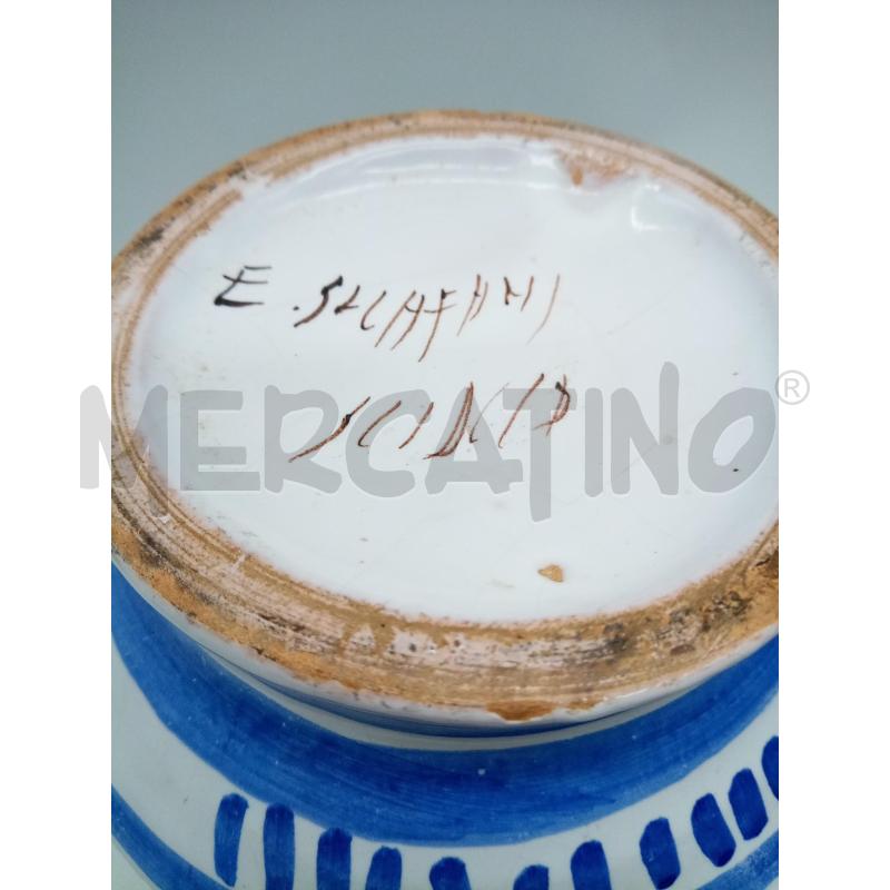 ALBARELLO CERAMICA CASTELLO BLU | Mercatino dell'Usato Roma porta maggiore 5