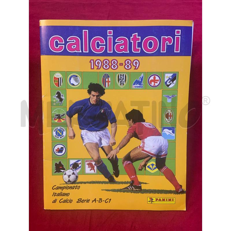 ALBUM CALCIATORI 1988-89 COMPLETO  | Mercatino dell'Usato Roma porta maggiore 1