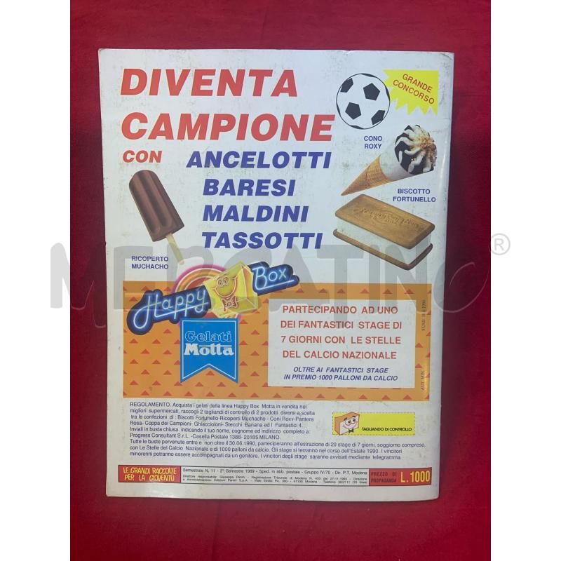 ALBUM CALCIATORI 1989-1990 - MANCANO DUE FIGURINE | Mercatino dell'Usato Roma porta maggiore 4