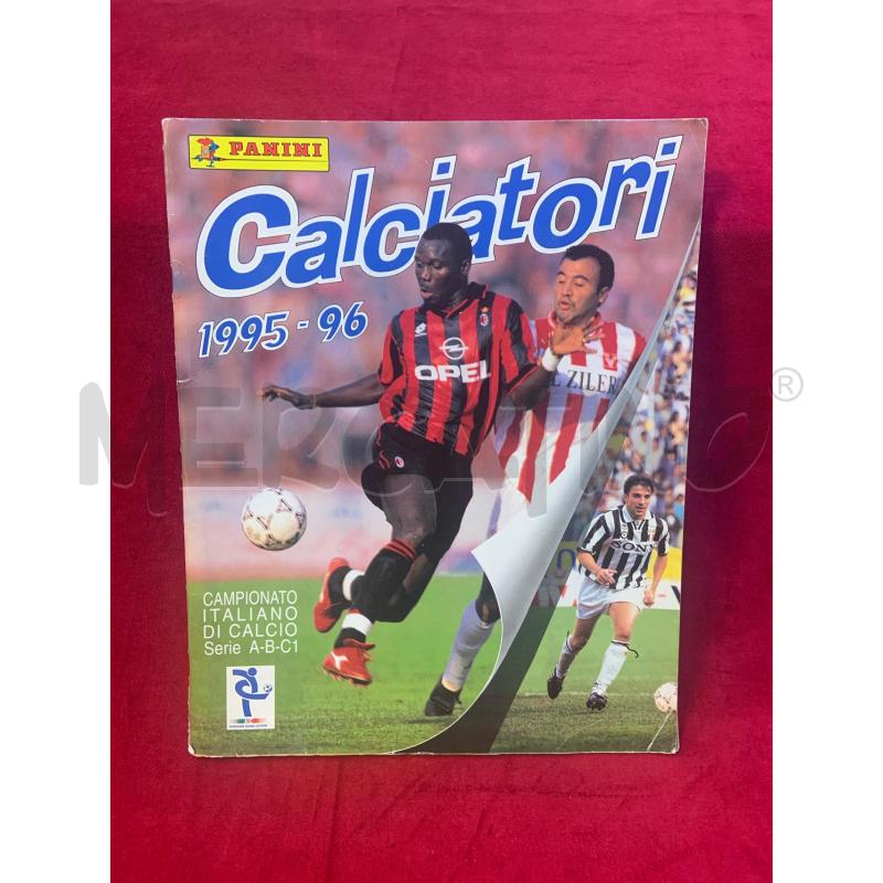 ALBUM CALCIATORI 1995-1996 COMPLETO  | Mercatino dell'Usato Roma porta maggiore 1