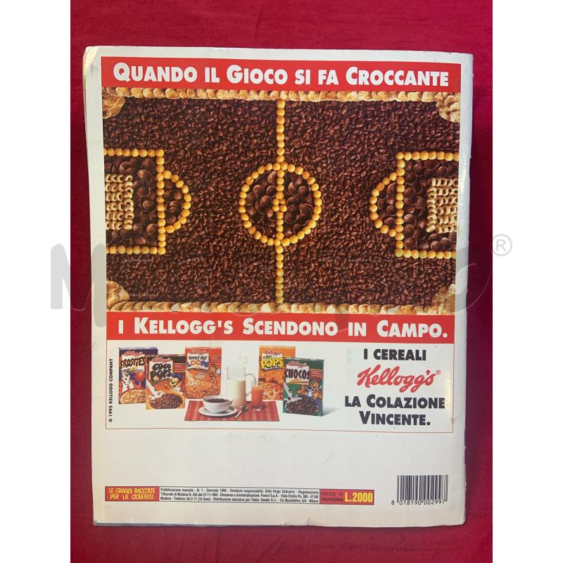 ALBUM CALCIATORI 1995-1996 COMPLETO  | Mercatino dell'Usato Roma porta maggiore 5