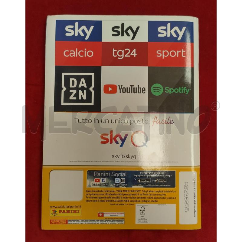 ALBUM CALCIATORI 2019-20 - COMPLETO  | Mercatino dell'Usato Roma porta maggiore 2