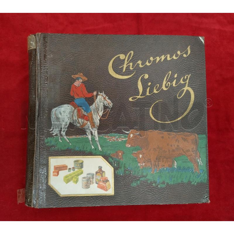 ALBUM CHRONO LIEBIG CARTE ANNI 50  | Mercatino dell'Usato Roma porta maggiore 1