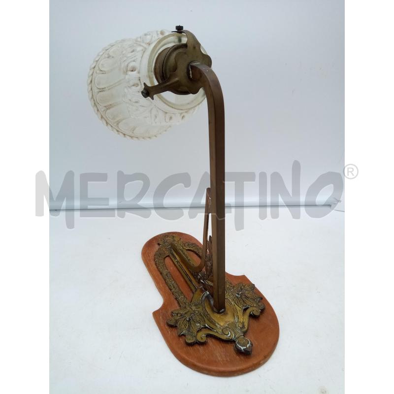 APPLIQUE LIBERTY OTTONE BASE LEGNO PARALUME  | Mercatino dell'Usato Roma porta maggiore 3