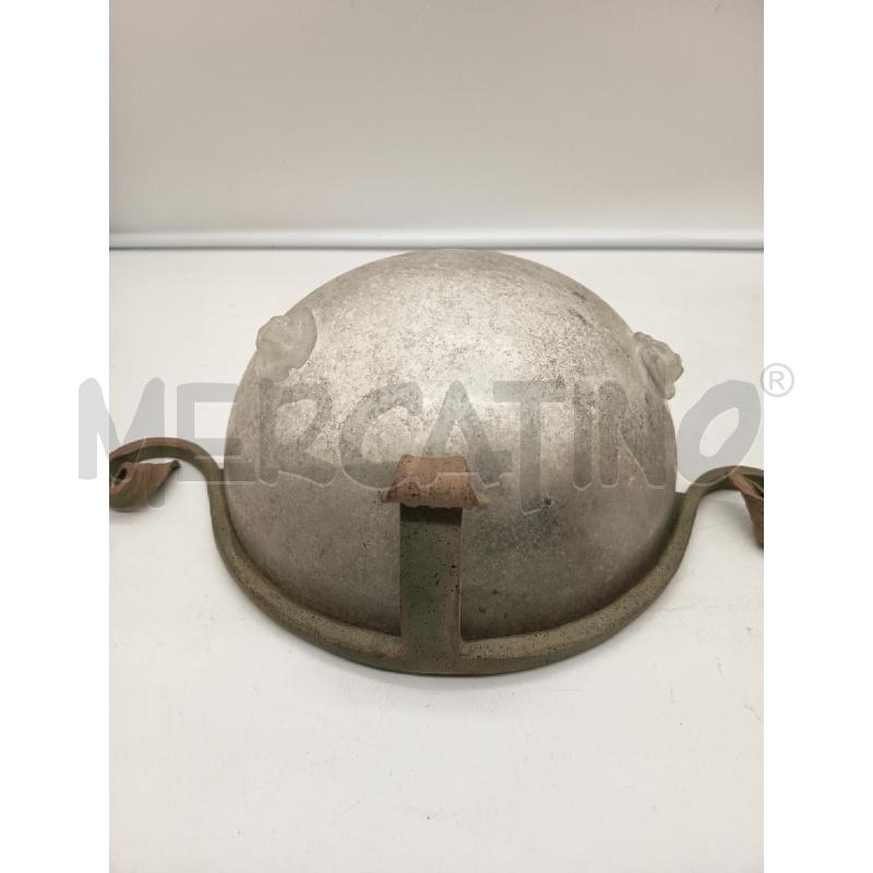 APPLIQUE PICCOLA 1L VETRO SCAVO DUE LEONI  | Mercatino dell'Usato Roma porta maggiore 1