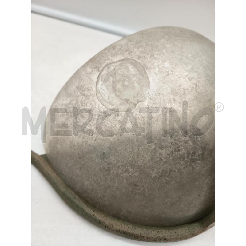 APPLIQUE PICCOLA 1L VETRO SCAVO DUE LEONI  | Mercatino dell'Usato Roma porta maggiore 5