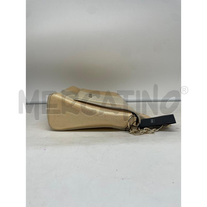 ARMANI JEANS BORSETTA DONNA GOLD PLATINO EFF METALLICO TRACOLLA CATENA GOLD | Mercatino dell'Usato Roma porta maggiore 4