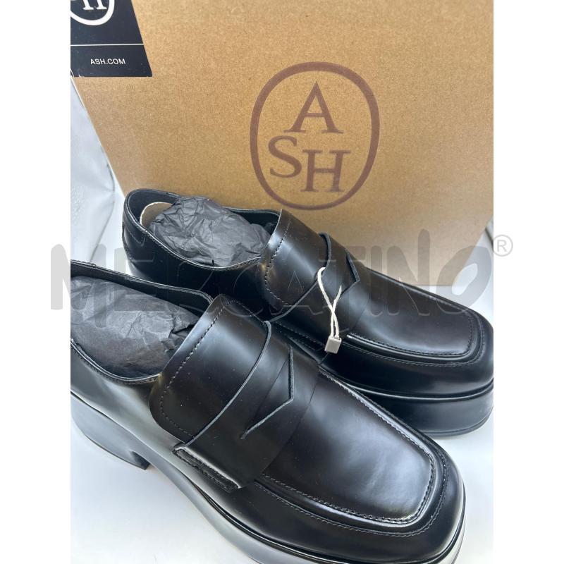 ASH MOCASSINI DONNA NERI PLAT | Mercatino dell'Usato Roma porta maggiore 1