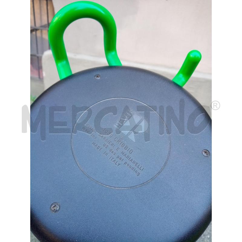 ATTACCAPANNI CON PORTAOMBRELLI CRIBBIO METALLO NERO VERDE  | Mercatino dell'Usato Roma porta maggiore 4