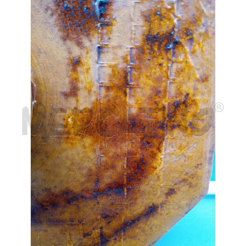ATTACCA PANNI CERAMICA ANNI 70 OTTAGONALE OCRA | Mercatino dell'Usato Roma porta maggiore 4