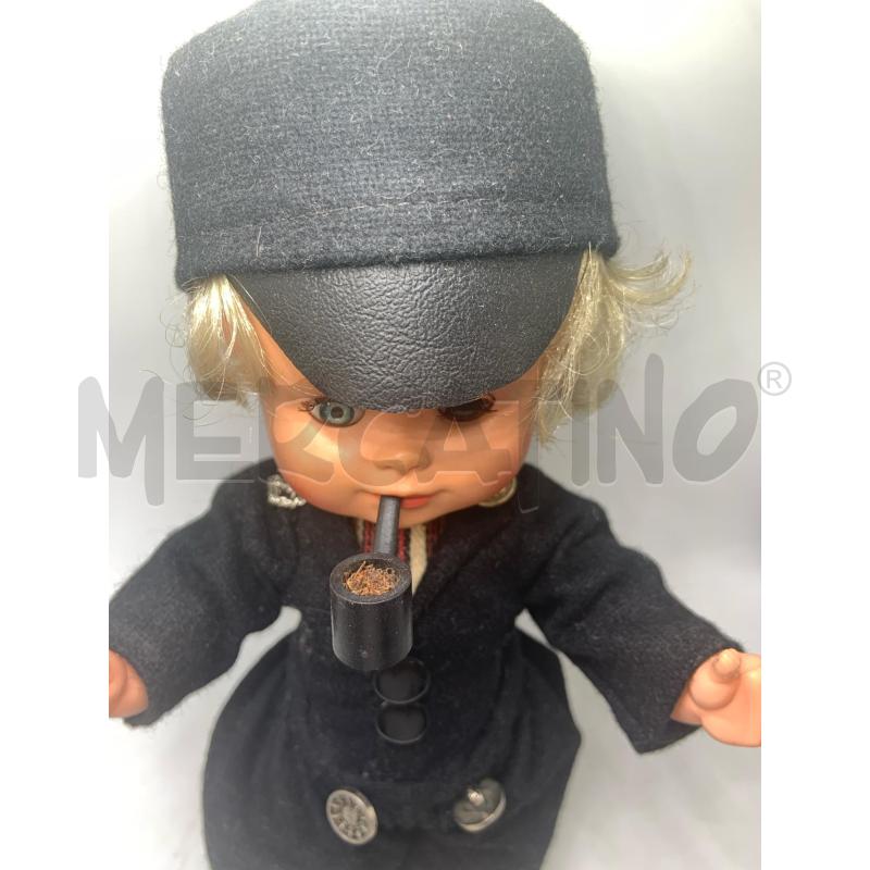 BAMBOLA D'EPOCA BAMBINO CHE FUMA PIPA | Mercatino dell'Usato Roma porta maggiore 3