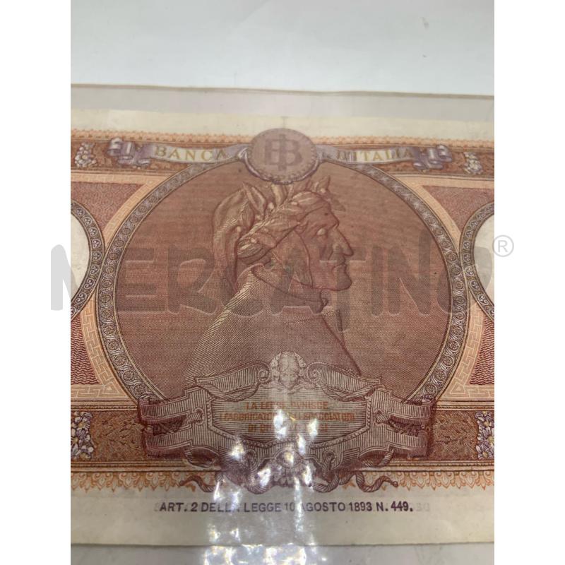 BANCONOTA DIECIMILA LIRE DANTE ALIGHIERI  | Mercatino dell'Usato Roma porta maggiore 5