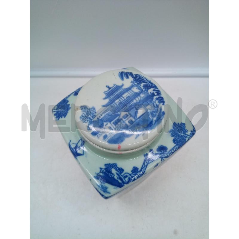 BARATTOLO CERAMICA ENG SCENE ORIENTALI BLU | Mercatino dell'Usato Roma porta maggiore 3