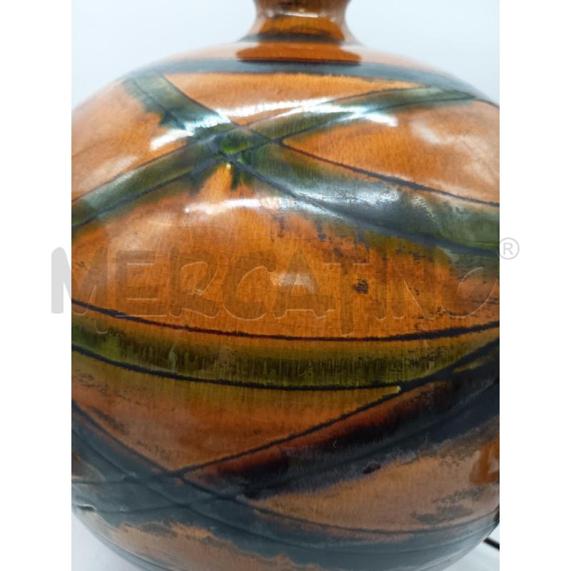 BASE LAMPADA CERAMICA SFERICA ZACCAGNINI | Mercatino dell'Usato Roma porta maggiore 3